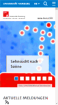 Mobile Screenshot of min.uni-hamburg.de