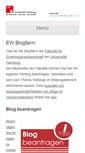 Mobile Screenshot of blogs.epb.uni-hamburg.de