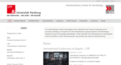 Desktop Screenshot of icn.uni-hamburg.de