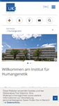 Mobile Screenshot of ihg.uke.uni-hamburg.de