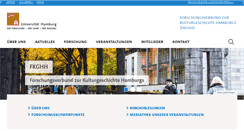 Desktop Screenshot of fkghh.uni-hamburg.de