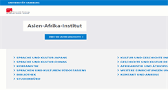 Desktop Screenshot of aai.uni-hamburg.de