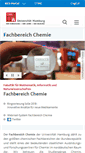 Mobile Screenshot of chemie.uni-hamburg.de