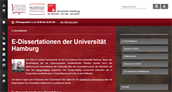 Desktop Screenshot of ediss.sub.uni-hamburg.de