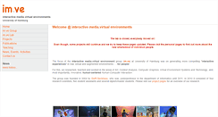 Desktop Screenshot of imve.informatik.uni-hamburg.de