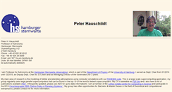 Desktop Screenshot of hobbes.hs.uni-hamburg.de